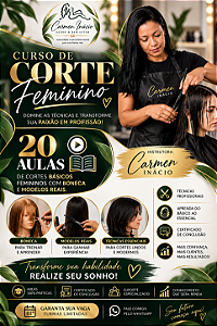CURSO DE CORTE FEMININO PRESENCIAL