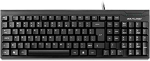 Teclado usb Preto slim Multilaser TC193