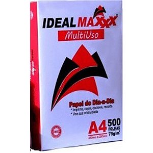 Papel sulfite ideal Maxxx 500fls A4