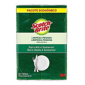 Esponja 3m 4x1 110mmx75mmx20mm Pct - Scotch Brite