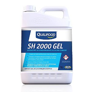 Detergente desengordurante sh2000 gel qualifood 5l