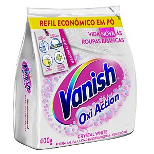 Tira Manchas Po Oxi Action Crystal White 400g - Vanish