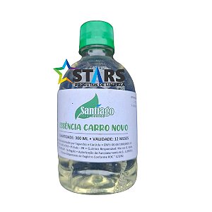 Essência Carro Novo 300ml - Santiago