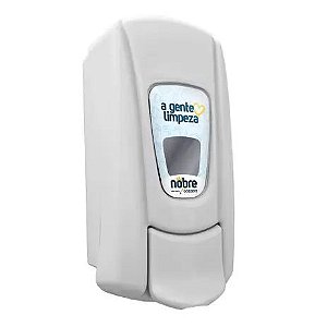Dispenser sabonete S/res. 800ml (cinza/branco) nobre city  32778