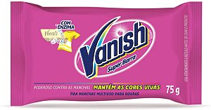 Tira Manchas em Barra 75g Para Roupas Coloridas - Vanish