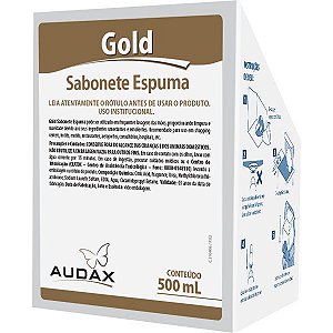 Sabonete Espuma 500ml Gold Floral - Audax