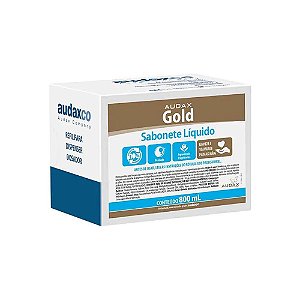 Sabonete Liq Refil 800 ml Gold Pêssego - Audax