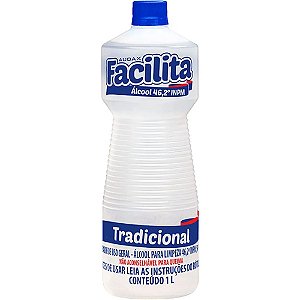 Álcool Líquido 46° 1L Facilita - Audax