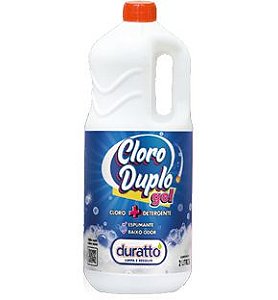 Limpador Detergente Espumante Cloro Duplo Gel 2L - Duratto