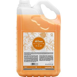 Sabonete Liq 5L  All Clean Por Do Sol / Pêssego - Audax