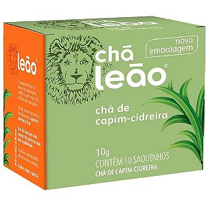 Chá Capim Cidreira 10g c/10 - Chá Leão