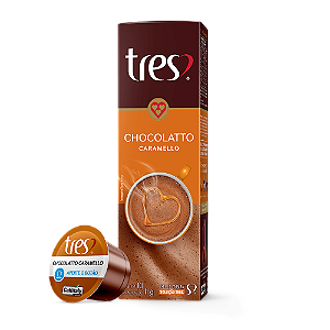 Cápsula Chocolatto Caramello TRES - 3 Corações