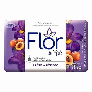 Sabonete Suave 85g Fresia e Pessego - Flor de Ype