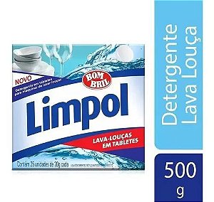 Lava Louças Tablete 500g - Limpol