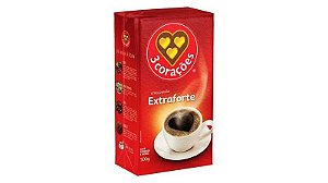 Café Extra Forte Vácuo 500G - 3 Corações