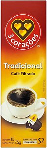 Cápsula de Café Filtrado Tradicional  TRES - 3 Corações 75g