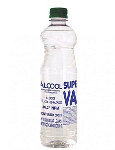 Alcool Etílico 46,2 INPML 500ML - Supervale