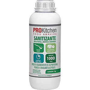 Sanitizante Pro Kitchen 1kg Frutas e Verduras - Audax