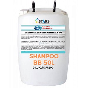 Shampoo lava car 50 lt dil 5:200  bb - globo química