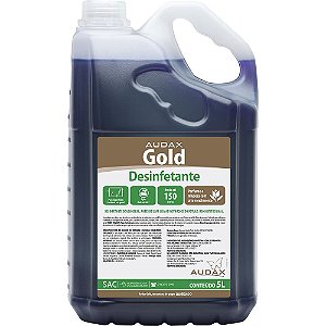 Desinfetante Gold 5L Conc 1/30 Pinho Fresh - Audax