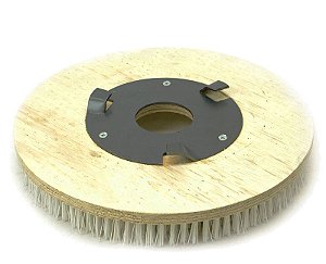 Escova Nylon 350mm S/Flange Para Enceradeira - Cleaner