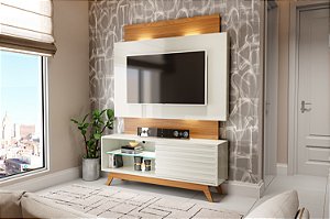 Rack e Painel com 1 Porta de Correr TB151L WJ Dalla Costa