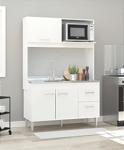 Cozinha Compacta Marina Branca