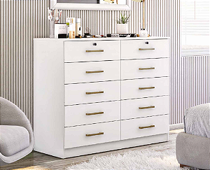 Cômoda Londres Branca