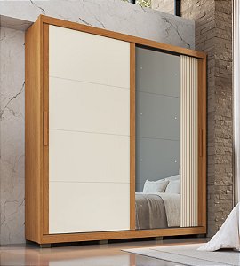 Roupeiro Lumen Nature/Champagne 100% MDF