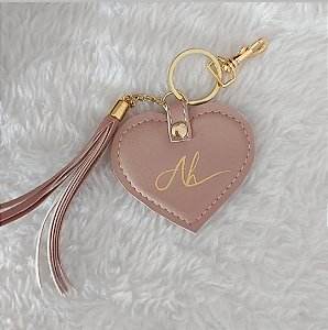 Chaveiro no formato de coração