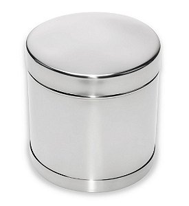 Porta Algodão Inox Diam 10X10 CM - FAMI-ITA