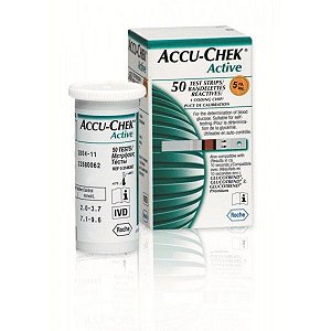 Accu-Chek Active c/ 50 Tiras Reagentes