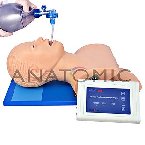 Simulador para Treino de Intubação Traqueal, com Dispositivo de Controle - TGD-4007