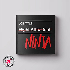 Imã aviação Flight Attendant NINJA
