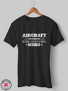 Camiseta Aviação MECÂNICO DE AERONAVES