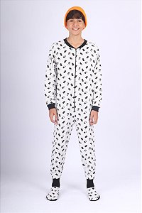 PIJAMA  INFANTIL E JUVENIL  BATERIA DIVERTIDA- MOLETINHO COM FELPA