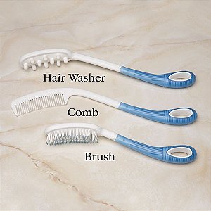 Pente de cabelo curvado