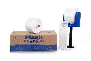 Plask Bobina Fundo Estrela 30x40 cm