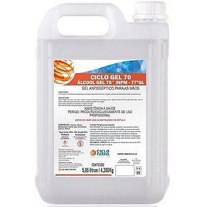 Ciclofarma Álcool gel 70 5L