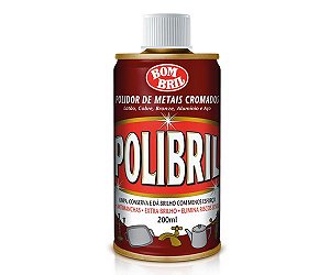 Bombril Polibril Polidor de Metais Cromados  200 ml