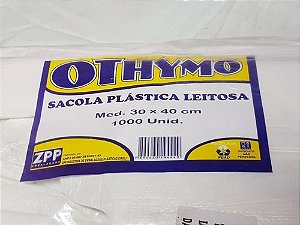 Othymo Sacola Plástica 30 x 40  c/ 1000 un.