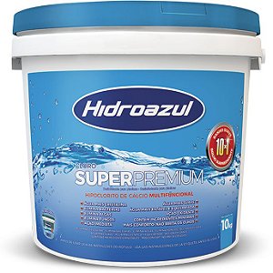 Hidroazul Cloro Super Premium 10x1 c/ 10 kg