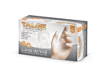 Talge Luva Vinil G C/ 100 un.