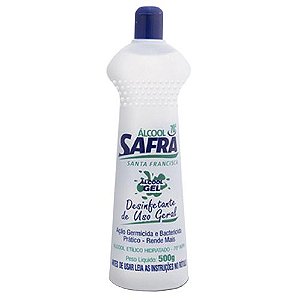 Safra Álcool gel 70° 500 gr.