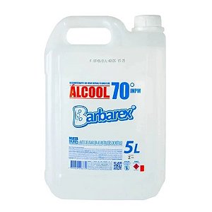 Barbarex Álcool líquido 70 5L