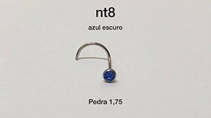 nostril azul escuro 1,75