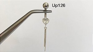 Umbigo em prata 925