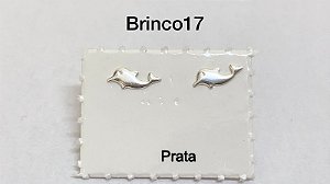 Brinco em prata 925 tarracha banhada a prata