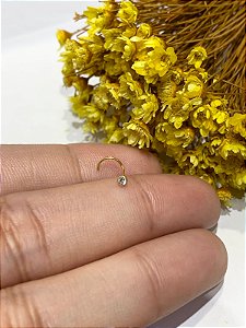 nostril folheado cristal 1,75