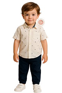 Conjunto Camisa social Infantil  Tommy H